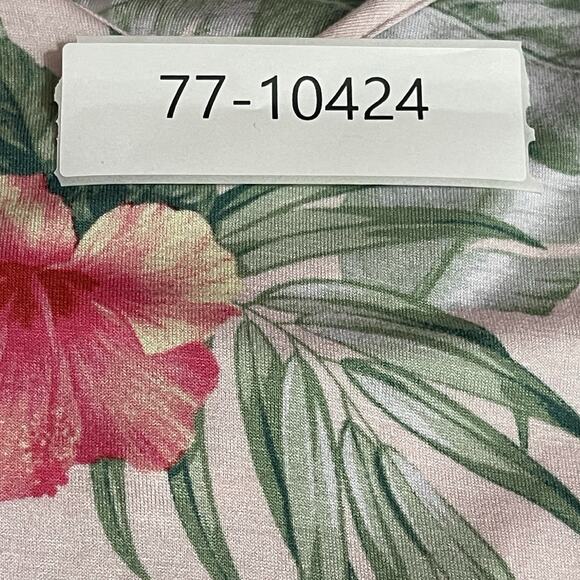 Tommy Bahama Womens Short Night Gown Small Floral Sleep Dress Sleepwear NEW - Picture 10 of 10